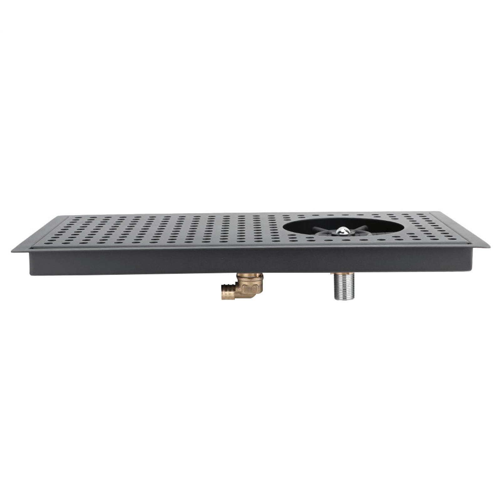 Rondella per tazza sciacquatrice Brocca la pulizia del vetro Sciacquatrice in acciaio inossidabile con spray multi-angolo, vassoio di scarico e gocciolamento bar, 425 × 225 75MM