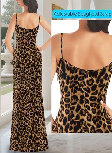 Image of VFSHOW Womens Sexy Formal Ruched Fitted High Slit Bodycon Maxi Dress Spaghetti Strap Sweetheart Cocktail Prom Evening Gown