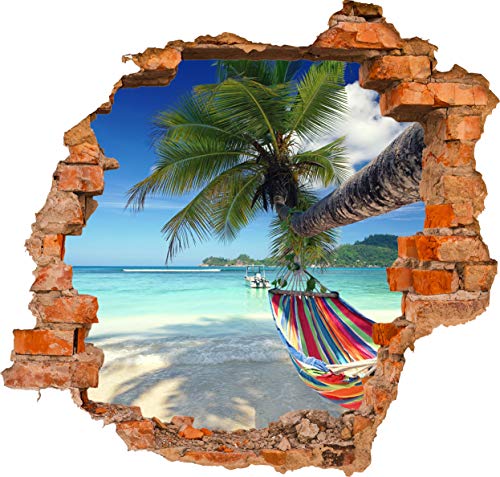 Wandmotiv24 Adesivo da Parete 3D Amaca in