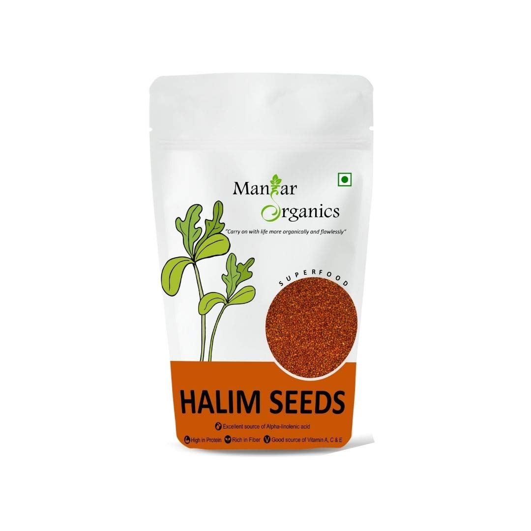 ManHar Organics 100% Natural Halim Seeds- 1kg (Aliv/Garden Cress/Haleem seeds) for Eating and Weight management, Immunity Booster Superfood (B08X31L4RS) Amazon Price History, Amazon Price Tracker