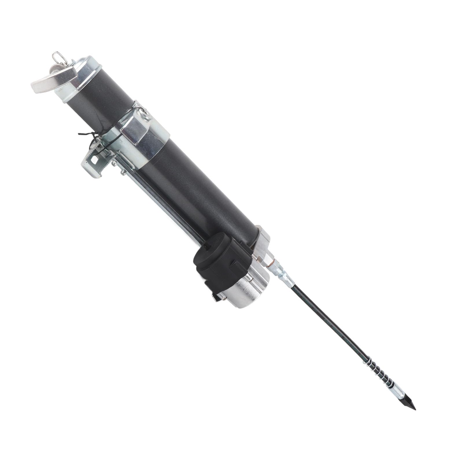 Naroote Adaptador de Accesorio para Pistola Engrasadora, Herramienta de Engrase Inalámbrica de Alta Presión de 12000PSI para Taladro Eléctrico, Aleación de Aluminio de 600CC