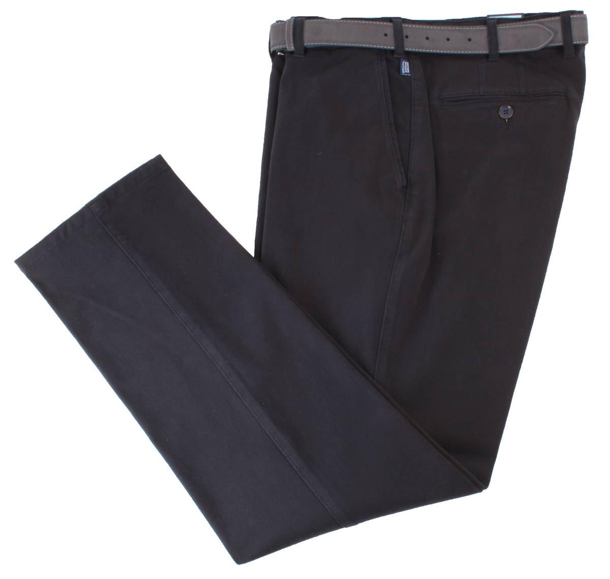 Bruhl Men's Marine Navy Parma B Mover High Stretch Chinos - W44 L32