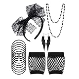 Neon Set of 80s Accessories -...