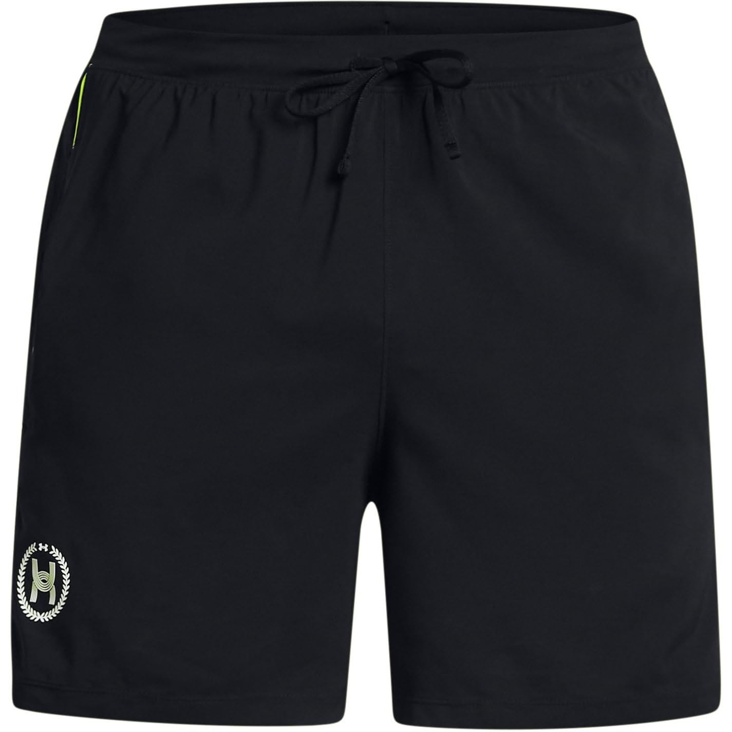 Under Armour Hommes Run Everywhere Short Vêtements De Course Shorts Black 001/Midnight Navy 410/White 100 - Noir