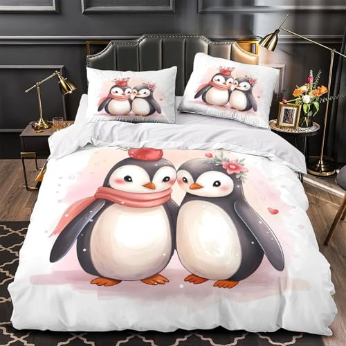 DAZBDEOCK Juego de ropa de cama de 3 piezas con diseño 3D impreso para decoración de habitación, con cremallera, funda de edredón súper suave, duradera, lavable a máquina, para niños, adolescentes y