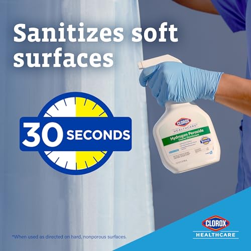 Clorox Healthcare Hydrogen Peroxide Disinfectant Refill, 128 oz., 4 Pack - image 3