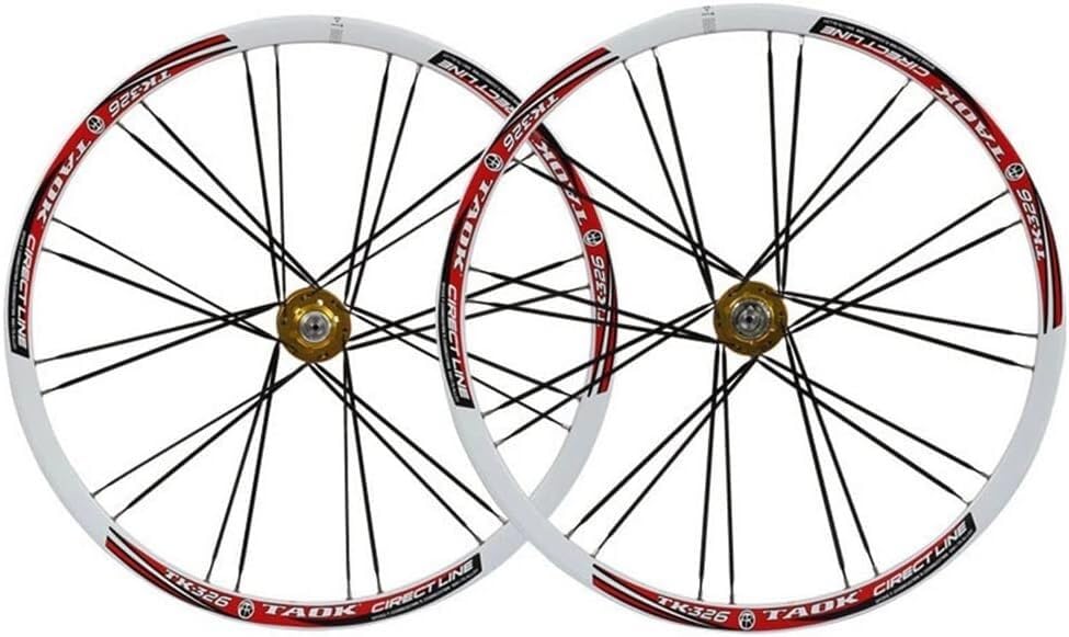 Jeu de roues de VTT 26 pouces avec jante de roue de vélo et frein à disque