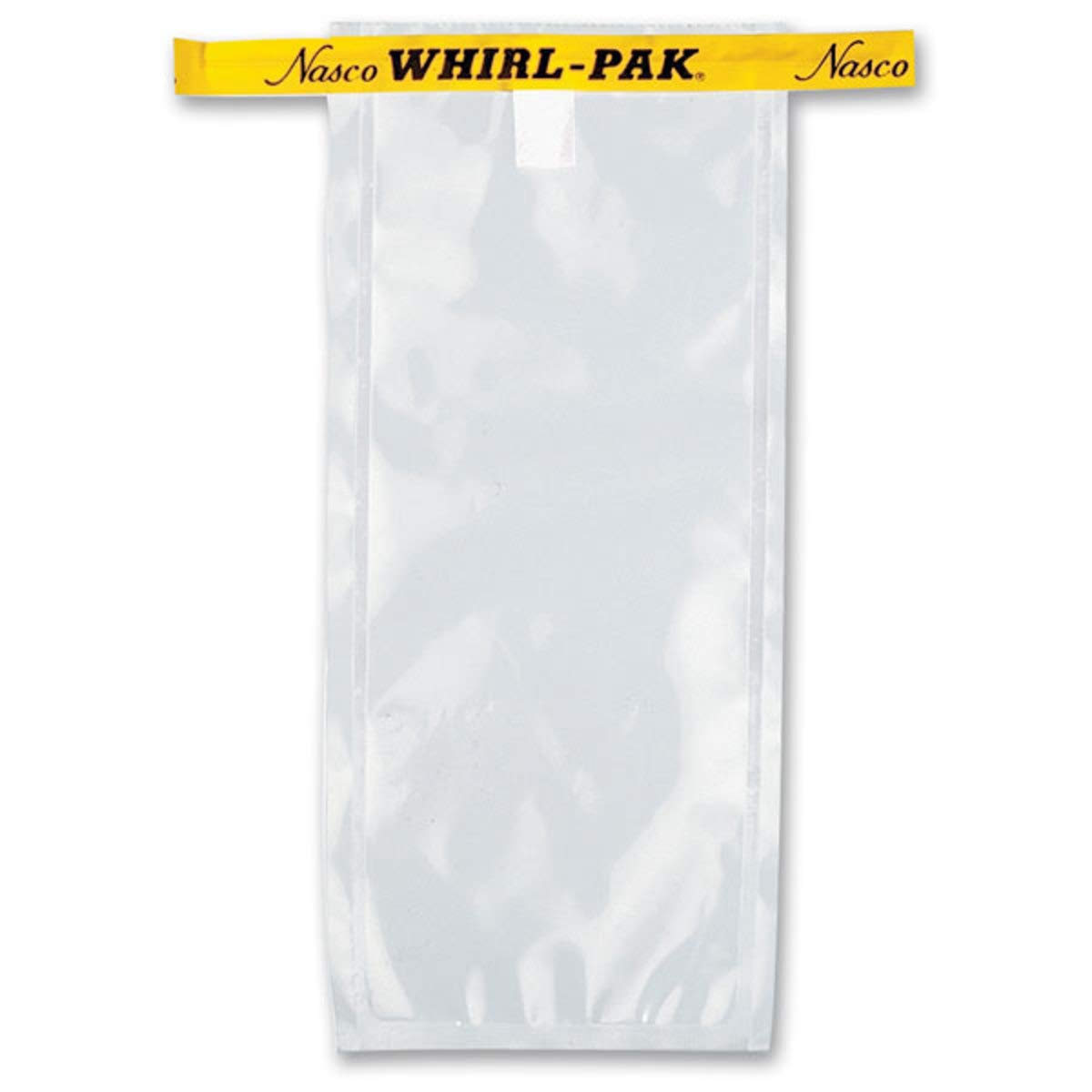 Nasco Whirl-Pak B00679WA Sample Bag, 185 mm Length x 75 mm Width x 0.057 mm Thickness, 118 mL Capacity (Pack of 500)