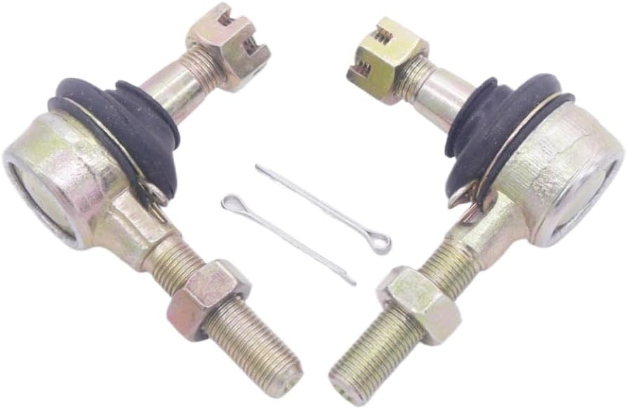 1 ペア M12-M12 LH RH スレッドステアリングタイロッドエンド ATV UTV バギークワッドバイクと互換性あり