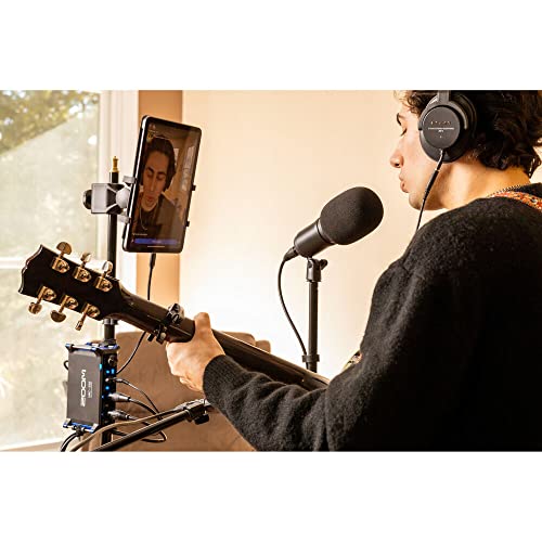 Zoom Uac-232 Usb 2.0 Audio Interface With 32-Bit Float Recording, 2 Xlr/Trs Combo Mic/Line/Instrument Inputs, Xlr Cable, 2X 1/4" Stereo Plug Cables And Streameye Polishing Cloth #TOP6