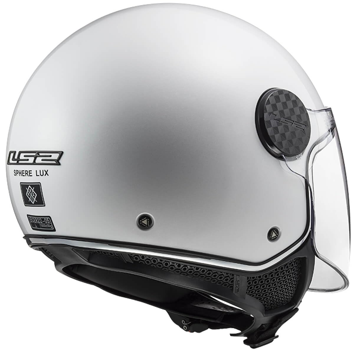 LS2, Casco Moto Jet SPHERE LUX Gloss White, L