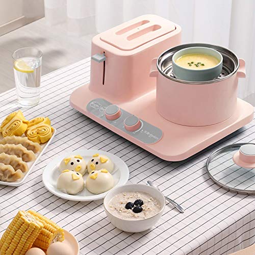 3-En-1 Petit DéJeuner Machine Machine de petit-déjeuner multifonctionnelle Trois dans un dortoir sandwich Pot d'étudiant à la vapeur, à la friture et à la cuisson machine intégrée Machine à Frire Pour