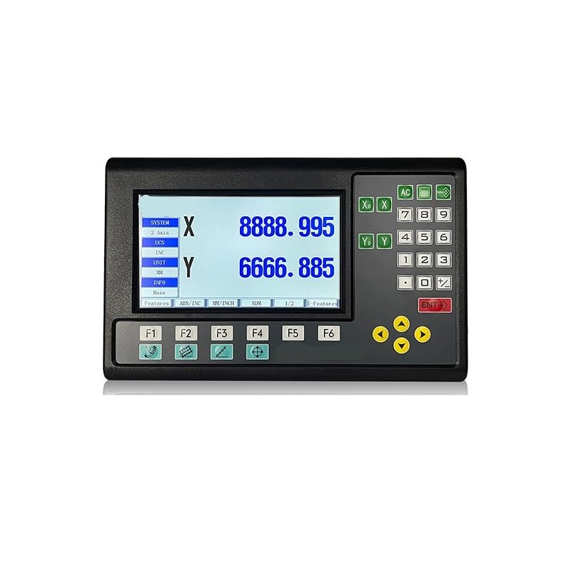 Set LCD DRO Digital 2 Axis y 3 Axis con Regla de Vidrio miniatura 3