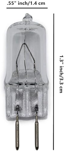 Miniatura 3 de lumenivo Bombillas de microondas de 120 V 20 W GY6.35 T4 y bombillas de repuesto para electrodomésticos pequeños sobre la estufa Bombilla halógena