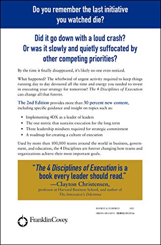 The 4 Disciplines of Execution: Revised and Updated: Achieving Your Wildly Important Goals image 4