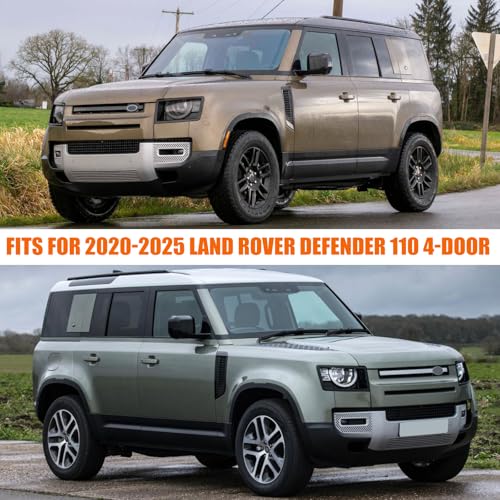 Image of Waterproof Car Cover Replace for 2020-2025 Land Rover Defender 110 4-Door, 6 Layers All Weather Car Covers with Zipper Door for Snow Rain Dust Hail Protection (Defender 4 Door)