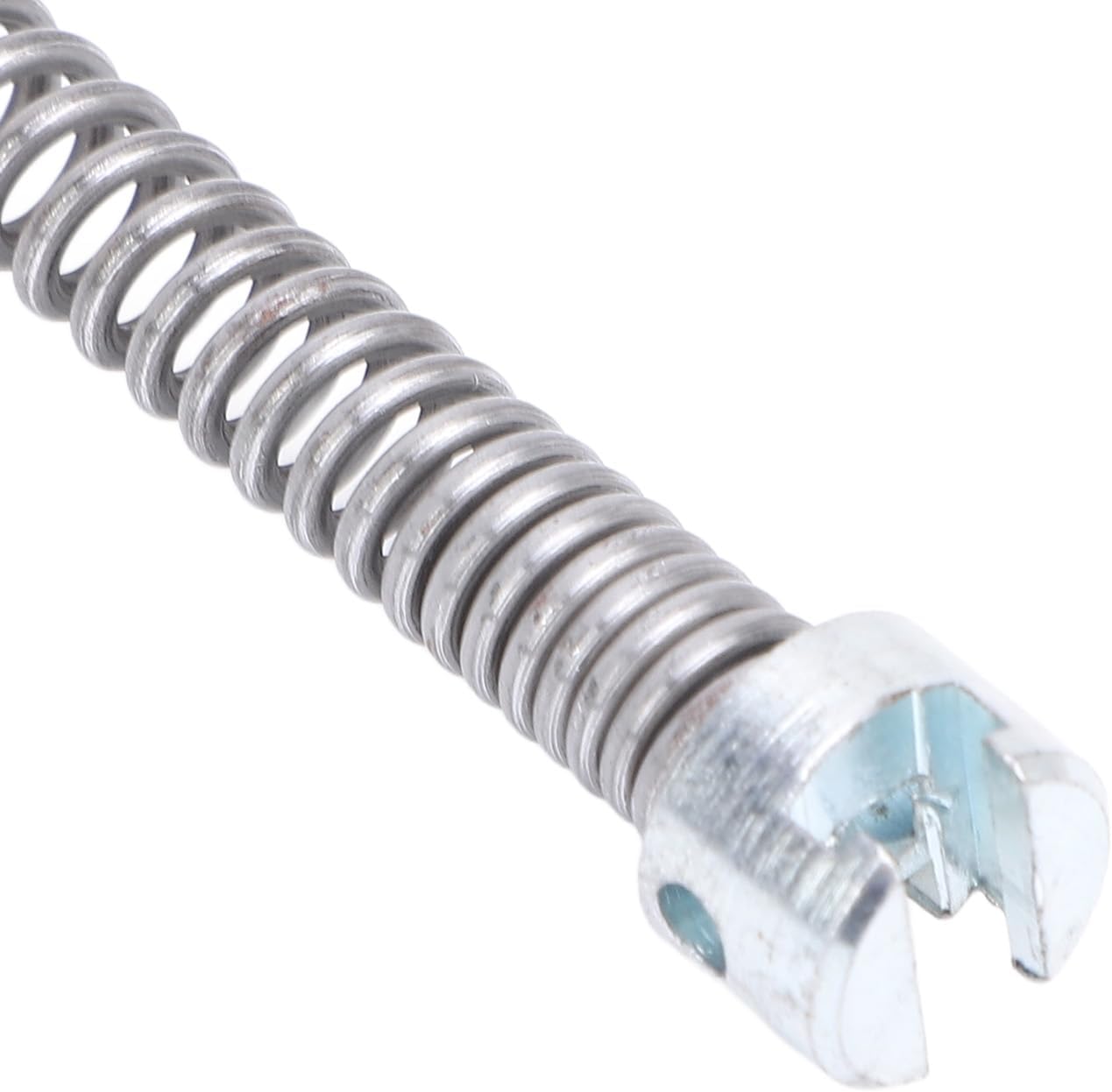 Close-up of the GOWENIC Drain Auger Cable's extendable claw head.