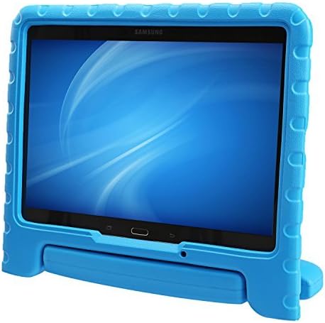 Kids Case for Samsung Galaxy Tab S 10.5-inch Shockproof Lightweight Adjustable Portable Drop Protection EVA Tablet Shell Cover, Case for Samsung Galaxy Tab S 10.5"(SM-T800/SM-T805)-Purple (Blue)