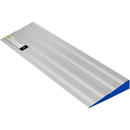 Amazon Cinnye スロープ 軽量簡易設置スロープ アルミスロープ 段差解消スロープ 室内スロープ 高さ2cm 4cm 6cm 軽量スロープ 持ち運びが便利 屋内外用の安心スロープ 高さ 4cm Cinnye スロープ