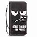 Produktbild NewTH iPhone 8 Plus Bookstyle Lederhülle Schutzhülle Brieftasche Ledertasche Handschlaufe Cover Schale Standfunktion Etui Karten Slot Magnetverschluss Flip Case für Apple iPhone 7/8 Plus