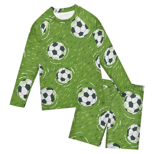 Trajes de baño niño manga larga Copa del Mundo 2026 para playa y piscina
