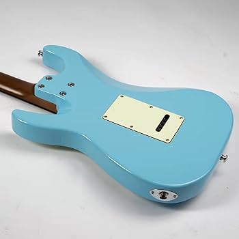 EART Electric Guitar 6-String Solid-Body 22 Frets,Single, Single