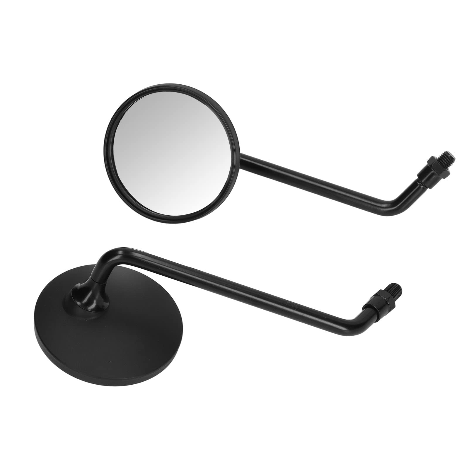 Espejo retrovisor universal para motocicleta, espejo retrovisor universal de 3,4 pulgadas M10, espejos laterales retrovisores para motocicleta