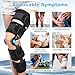 Cryxinty Hinged Knee Brace ROM Post Op Knee Immobilizer Adjustable Knee Immobilizer Support with Side Leg Stabilizersfor Meniscus Tear, Arthritis, ACL, PCL, Osteoarthritis, Orthopedic Rehab