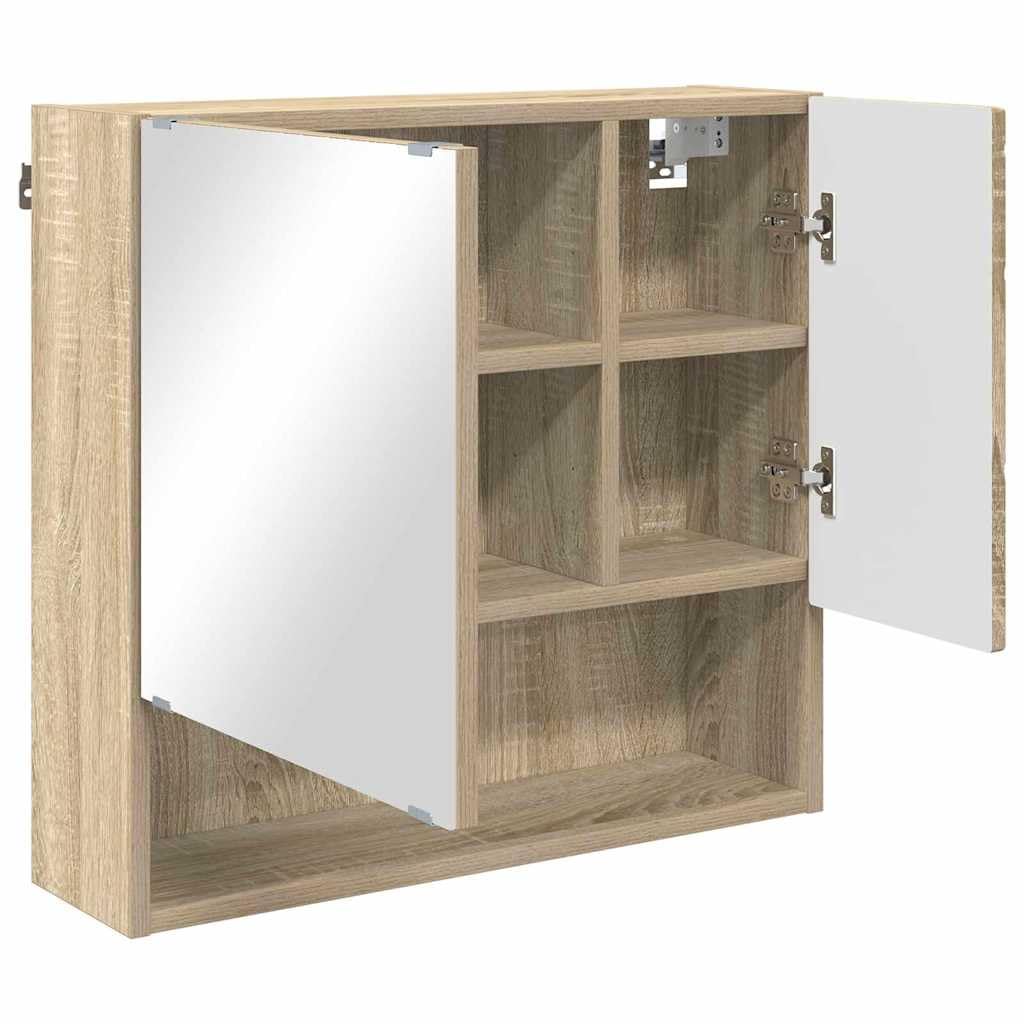 Szafka z lustrem Sonoma dąb 59 x 17 x 55 cm