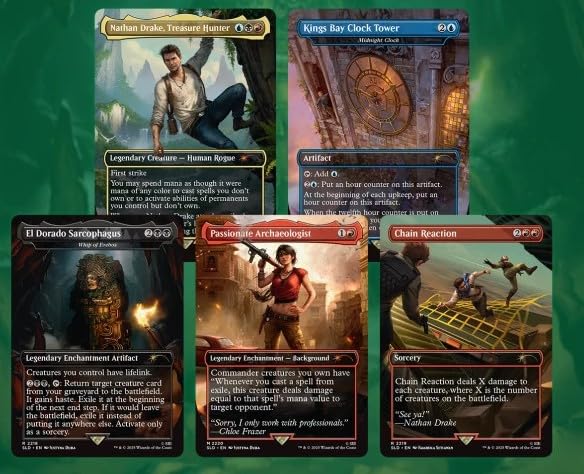 Magic the Gathering Secret Lair x Uncharted (Foil) : Amazon.ca