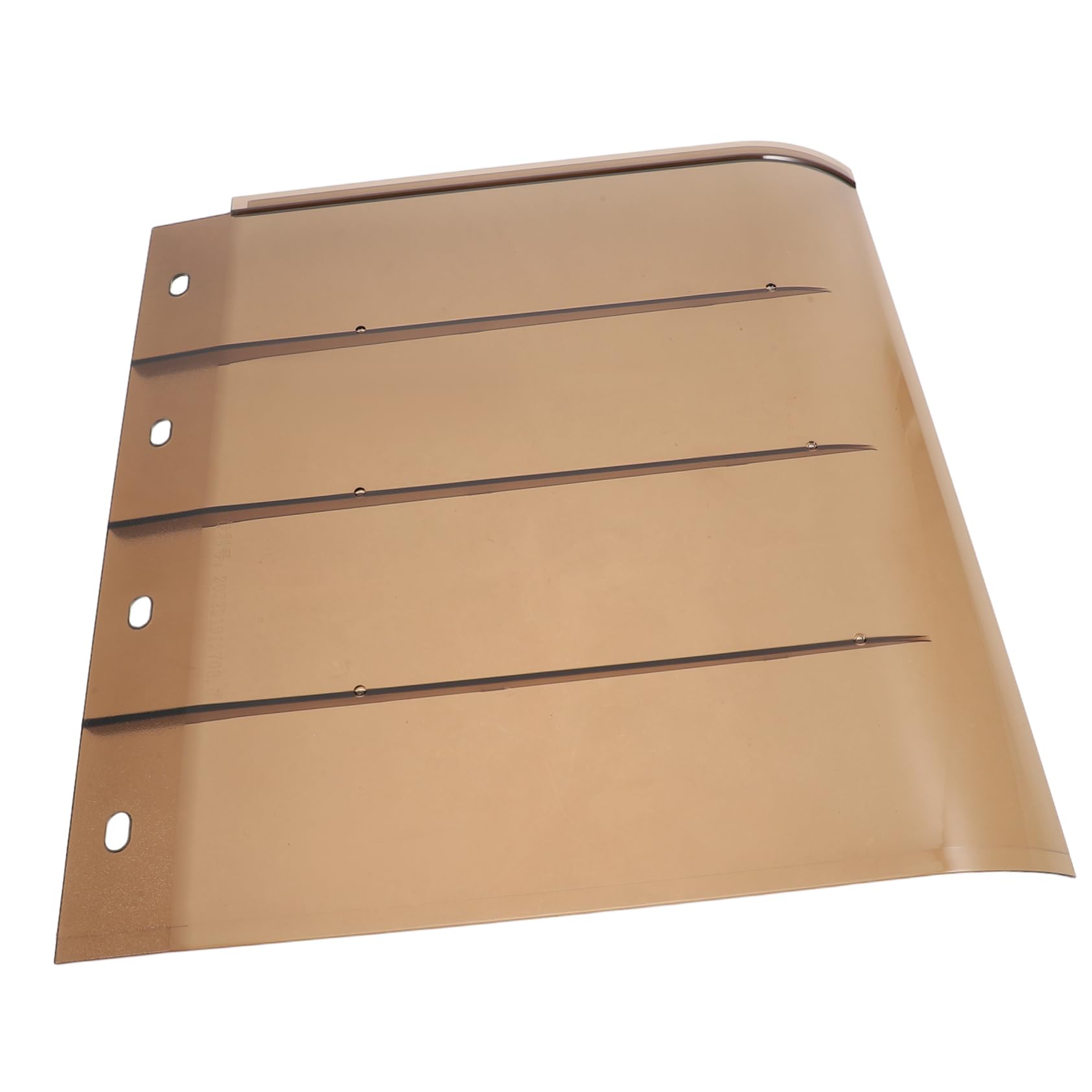 Auvent polycarbonate anti-pluie Mikikit pour une protection UV