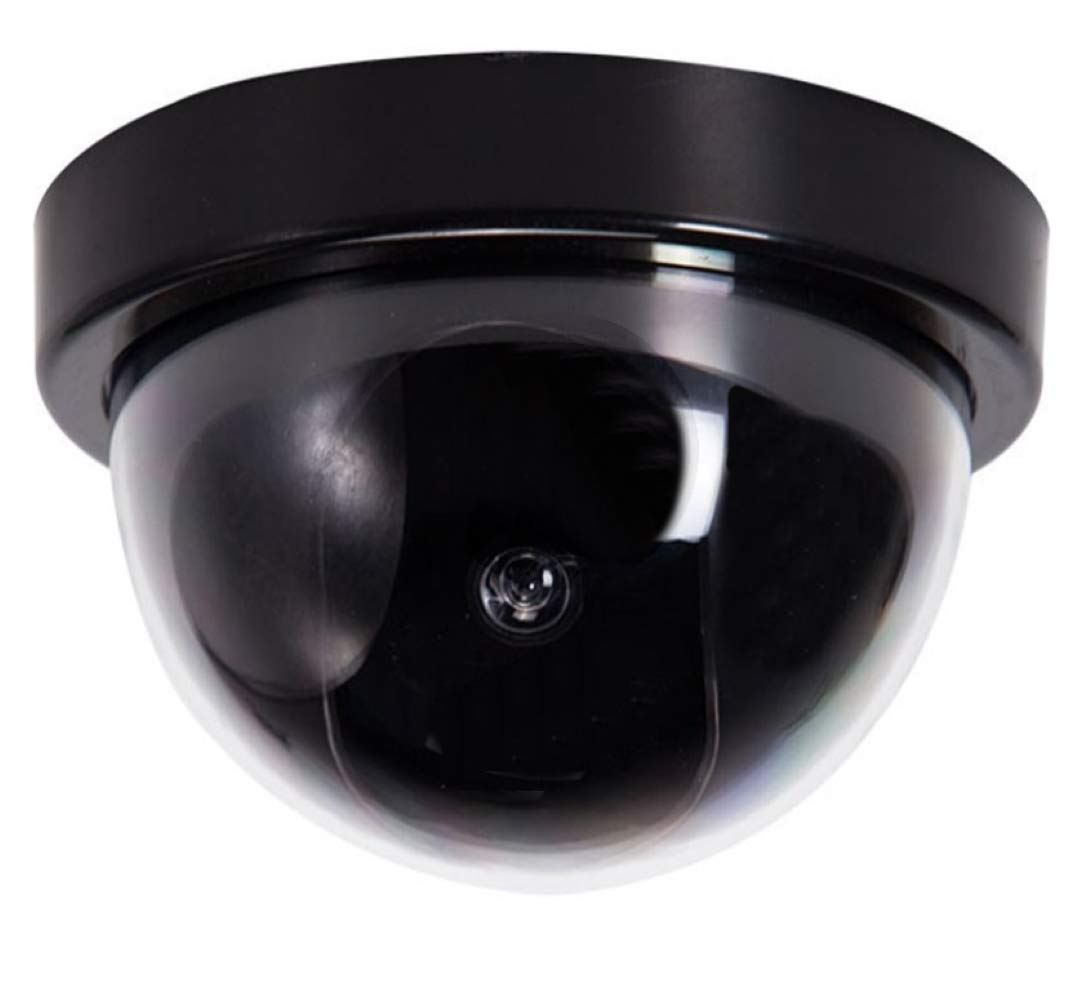 O&W Security Dome Kamera fikcyjna z diodą LED czerwona migająca montaż sufit ściana