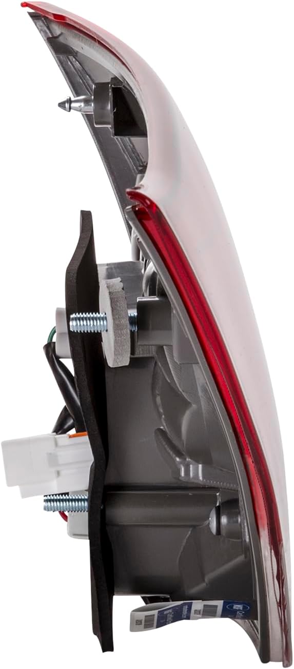 HEADLIGHTSDEPOT Right Passenger Side Tail Light Compatible With Toyota Sienna 2012-2014 CAPA Certified