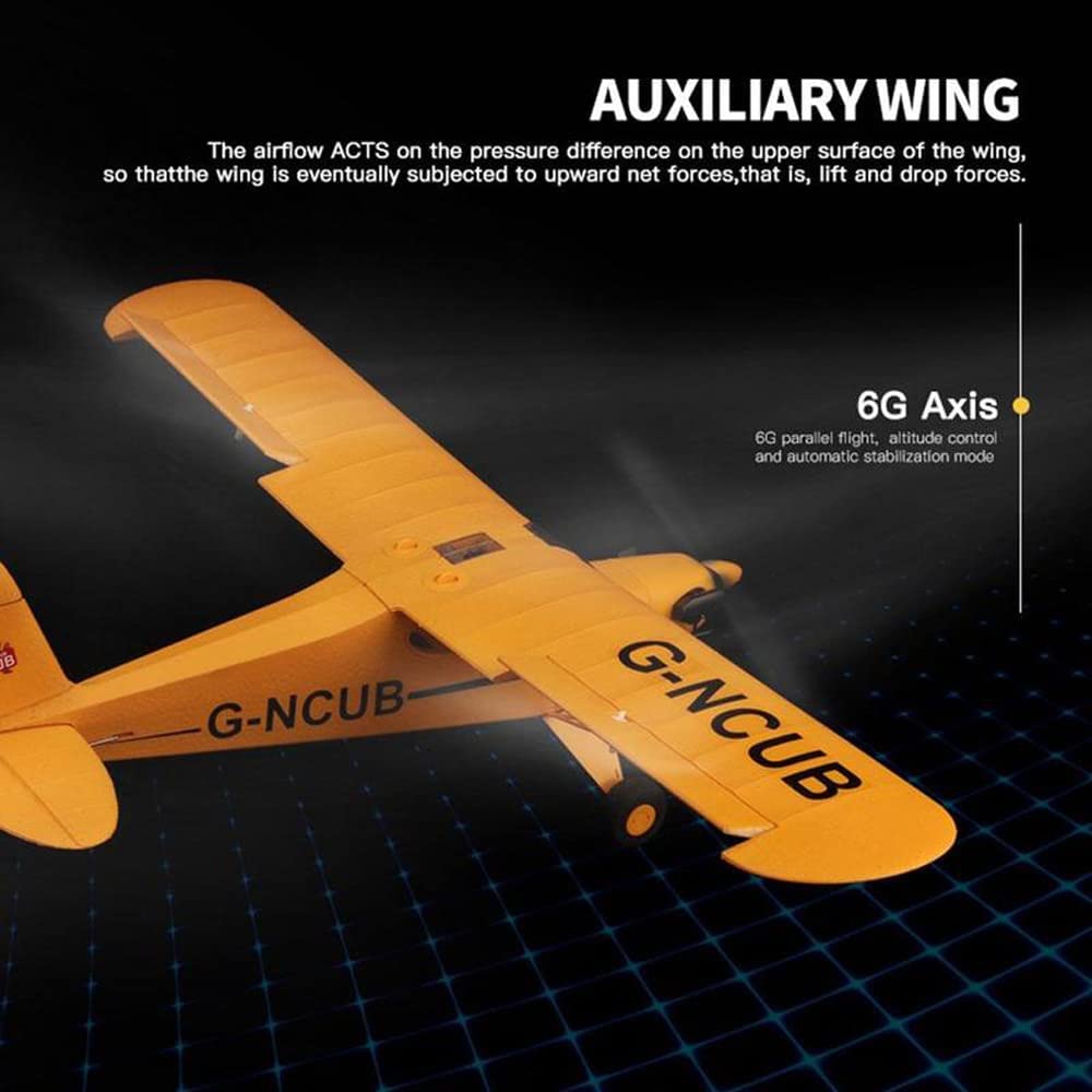 QIYHBVR Avion télécommandé | Avion radiocommandé sans balais 5 canaux prêt à voler pour adultes, avion RC avancé en mousse pour adultes, combattant de cascades télécommandé avec cascade à 360 QIYHBVR Avion télécommandé | Avion radiocommandé sans balais 5 canaux prêt à voler pour adultes, avion RC avancé en mousse pour adultes, combattant de cascades télécommandé avec cascade à 360