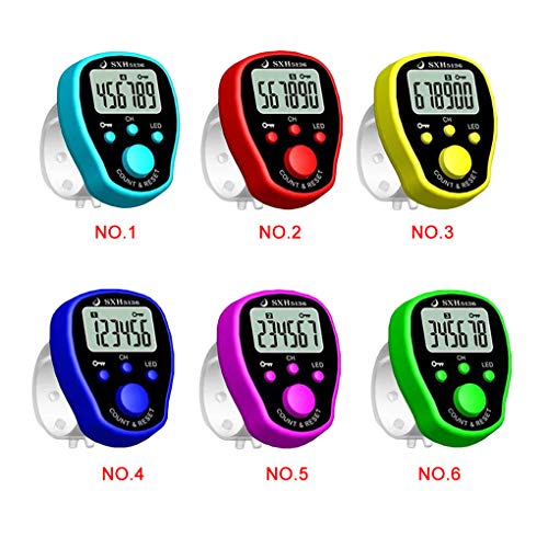 Guangcailun Stitch Marker Row Counter LCD Elektronische digitale rij Digital Tally Counter naaien breien Weave Tool - Image 4