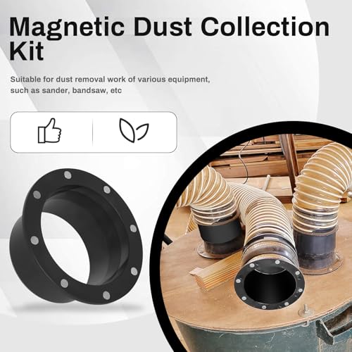 Magnetic Dust Collection Fittings 7-Pack