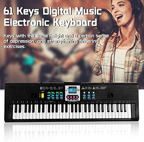 WKLIANGYUANPING Clavier de Piano 61keys Musique numérique Clavier électronique Clavier électrique Piano Piano Piano… - Les Beatles, Paul McCartney, John Lennon, RIngo Starr, George Harrison WKLIANGYUANPING Clavier de Piano 61keys Musique numérique Clavier électronique Clavier électrique Piano Piano Piano… – Image 7
