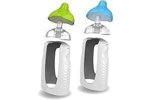Kiinde Twist Squeeze Baby Bottle (Two Pack): Disposable Bottles for Natural Feeding