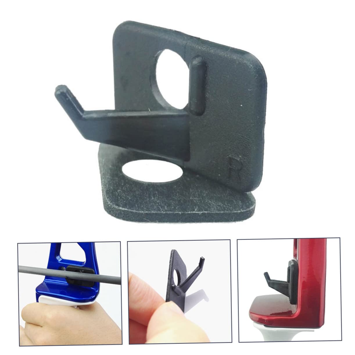 FOYTOKI 8pcs Arrow Rest Patch Arrow Holder Inserts Self-Adhesive Stickers for Right Hand