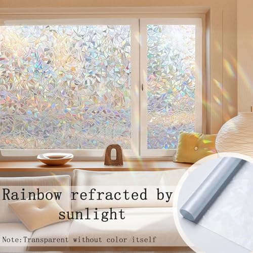 Película Decorativa de Privacidad para Ventanas 3D miniatura 2
