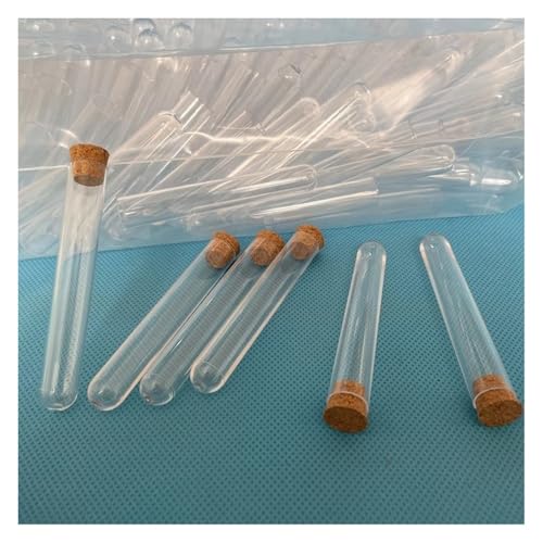 Tubes à fond rond anti-fuite en plastique 12 x 75 mm pour stopper la perte d'échantillons