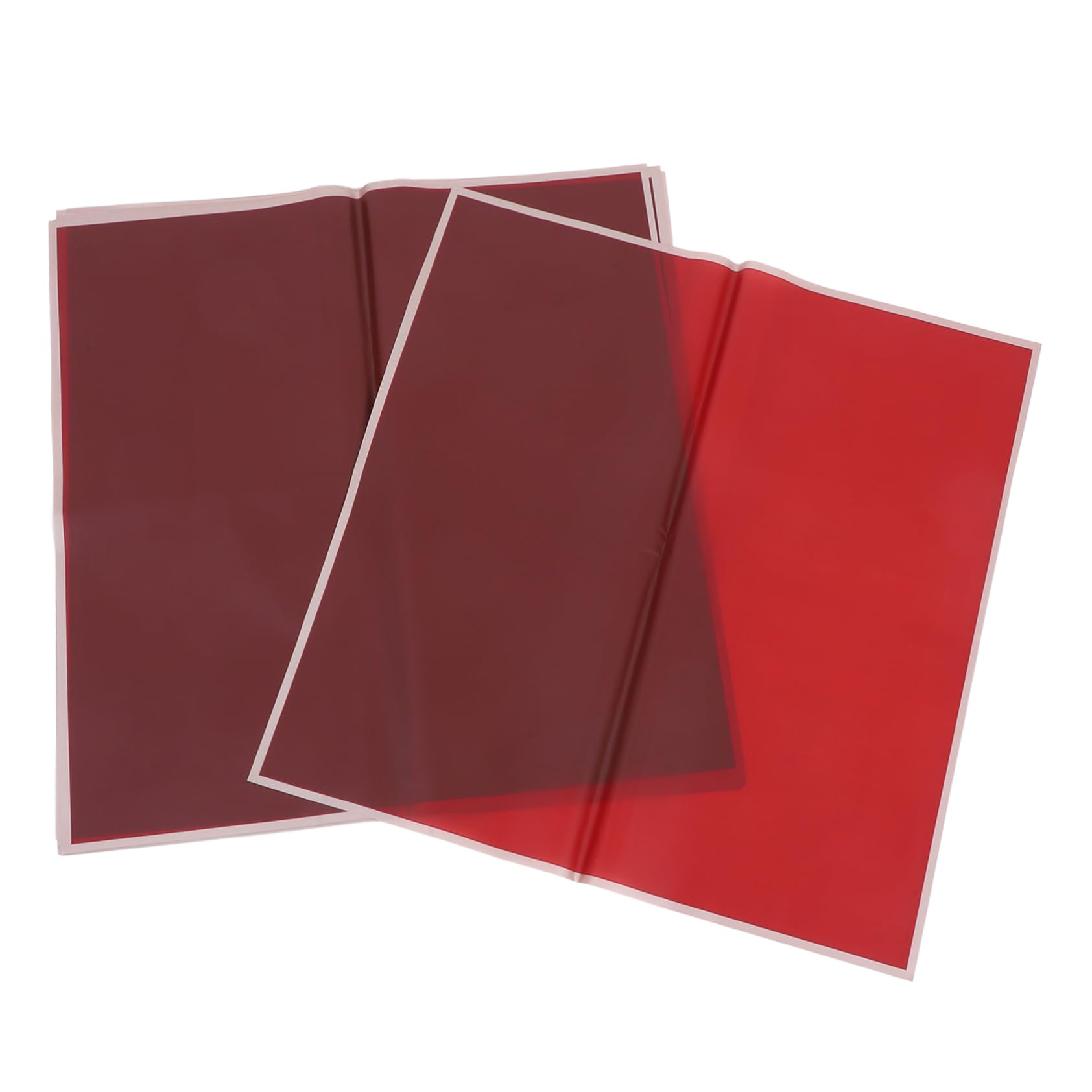 SEWACC 20Pcs Flower Wrapping Paper Kit Frosted Floral Paper for Bouquets Plastic Wrap for Floral Arrangements Versatile present Packaging Pear Color