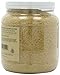India Tree Vanilla Sugar, 3 lb Canister - Vegan, Non-GMO and Fair Trade Raw Cane Sugar with Real Vanilla Bean