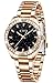 CIVO Montre Femme Etanche Montres Celeste Strass Analogique pour Femme Montres Bracelet pour Femme en Acier Inoxydable à Quartz Mode Entreprise Or Rose/Or
