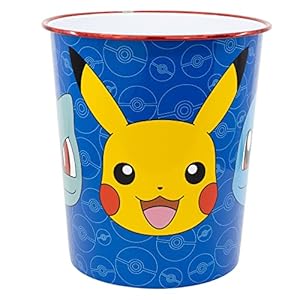 Stor Blauer Pokemon Pikachu Eimer