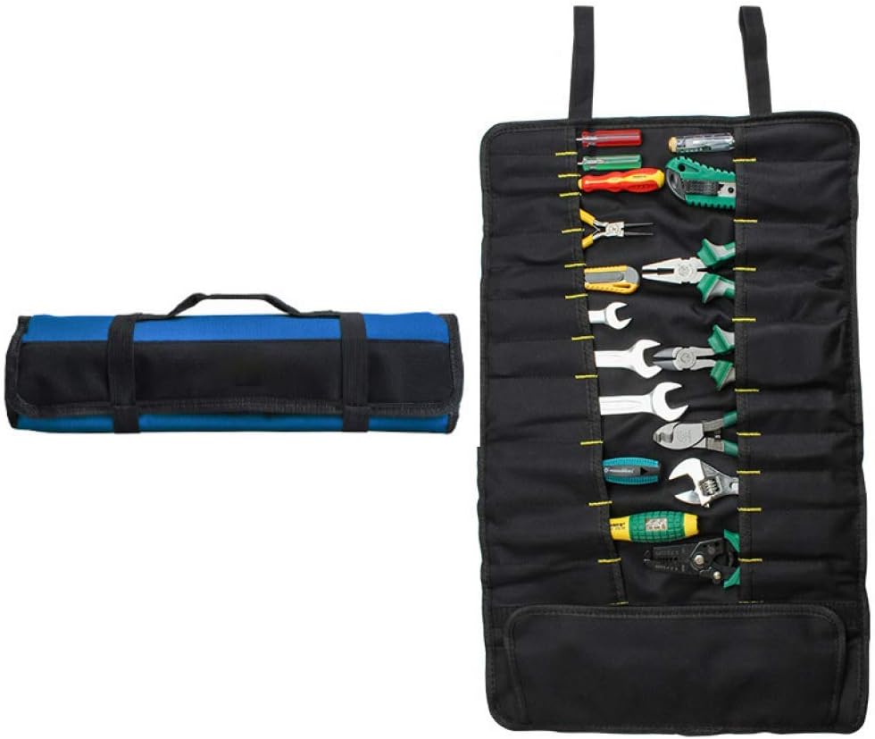 Tools 22 Pocket Tool Roll Organizer Wrench Organizer & Tool Pouch Wrench Roll Includes