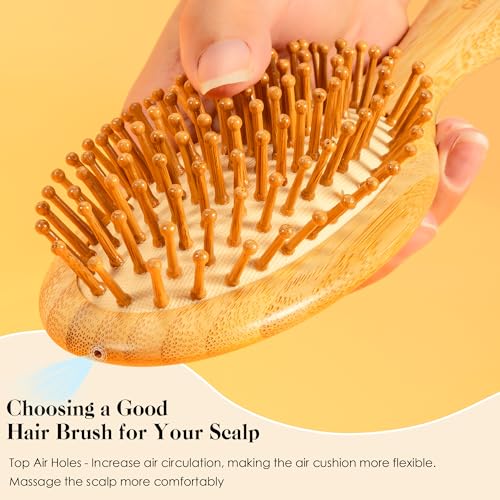 Gainwell Bamboo Hair Brush For Hair Growth thumb #2