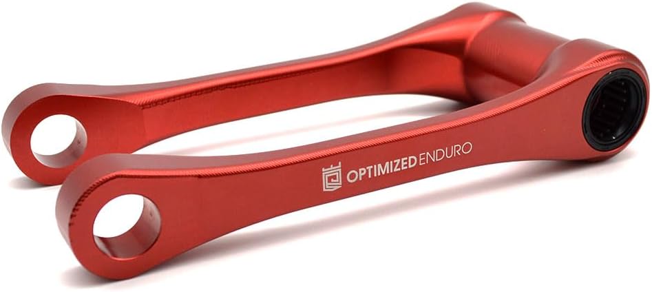 Optimized Enduro Lowering Link for GasGas 2024 (Red)