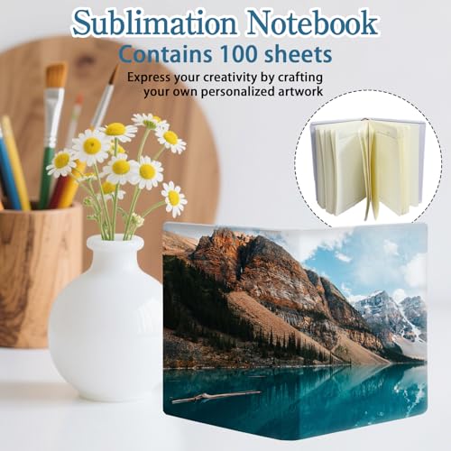 Carnets de notes sublimation A5 rigides en polyuréthane premium pour écriture fluide
