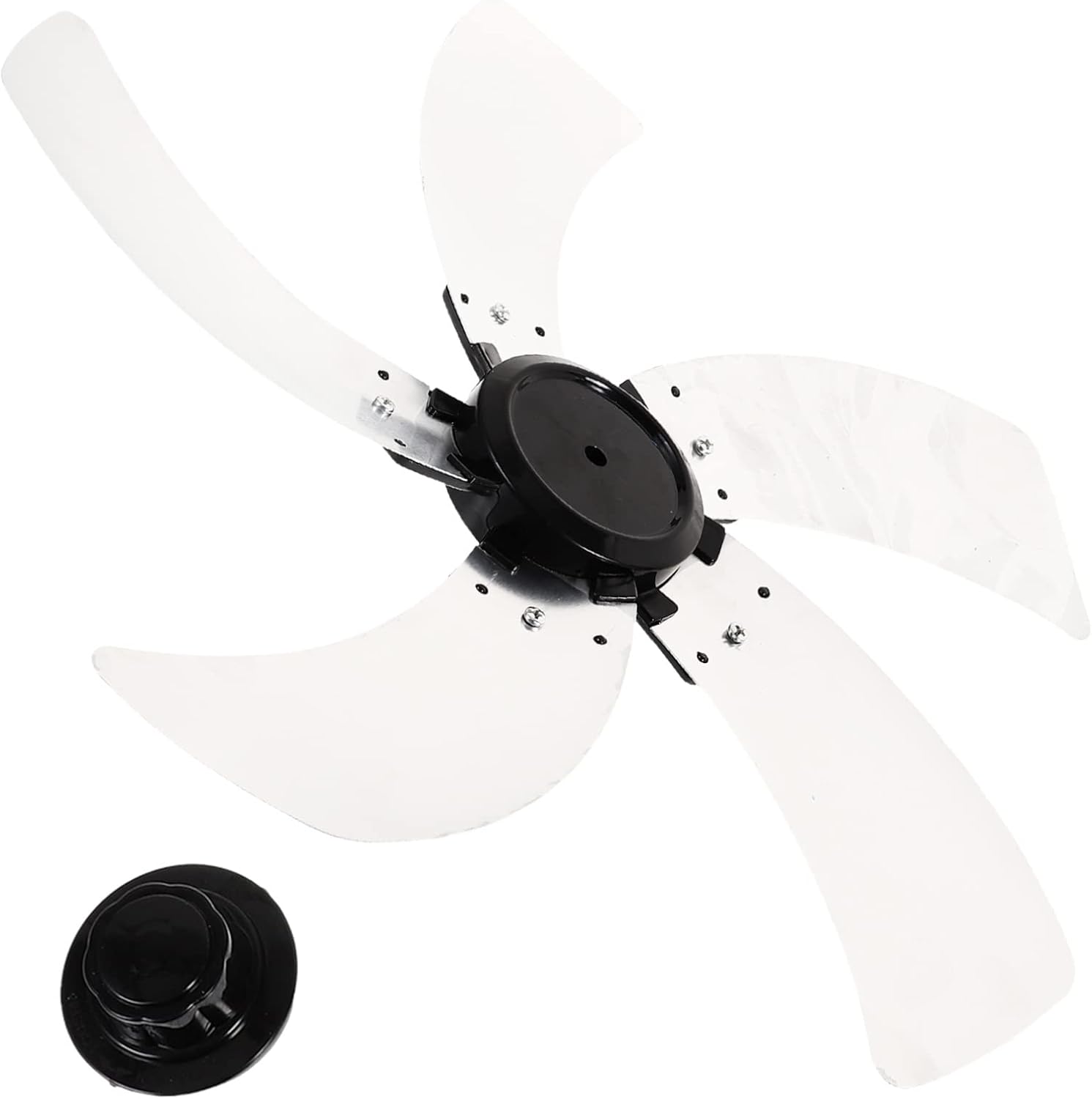 MAGICLULU Replacement Fan Blades 5 Leaves Metal Fan for Table Fan Pedestal f